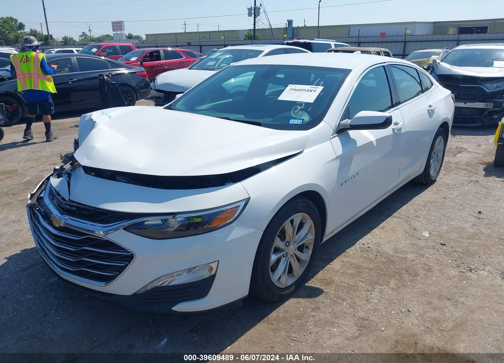 2021 CHEVROLET MALIBU FWD LT VIN: 1G1ZD5ST9MF037057