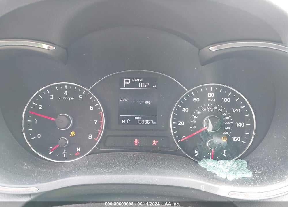 2017 KIA FORTE LX VIN: 3KPFK4A70HE136803