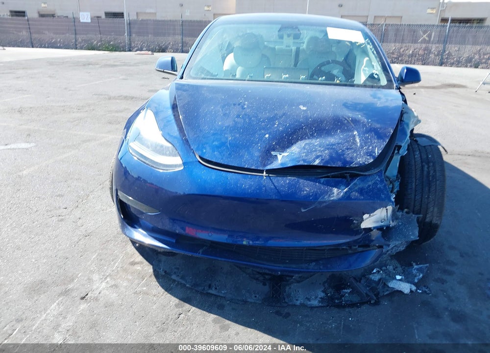 2022 TESLA MODEL 3 LONG RANGE DUAL MOTOR ALL-WHEEL DRIVE VIN: 5YJ3E1EB5NF365944