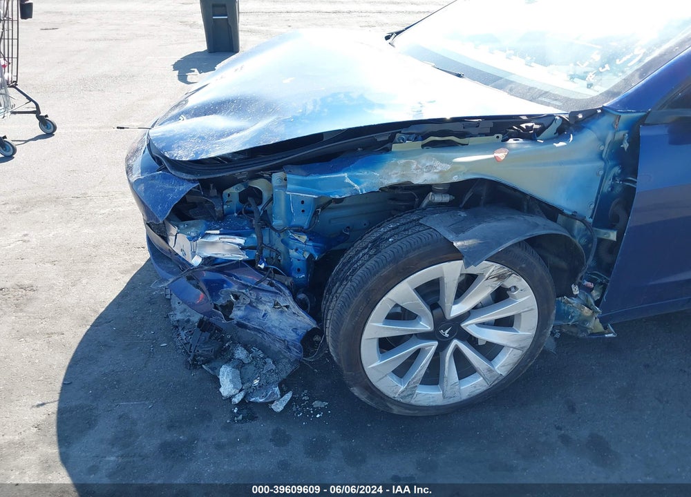 2022 TESLA MODEL 3 LONG RANGE DUAL MOTOR ALL-WHEEL DRIVE VIN: 5YJ3E1EB5NF365944