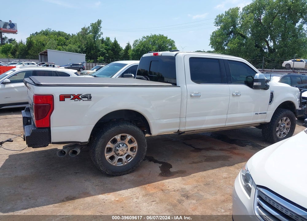 2022 FORD F-250 KING RANCH VIN: 1FT8W2BT9NEC44745
