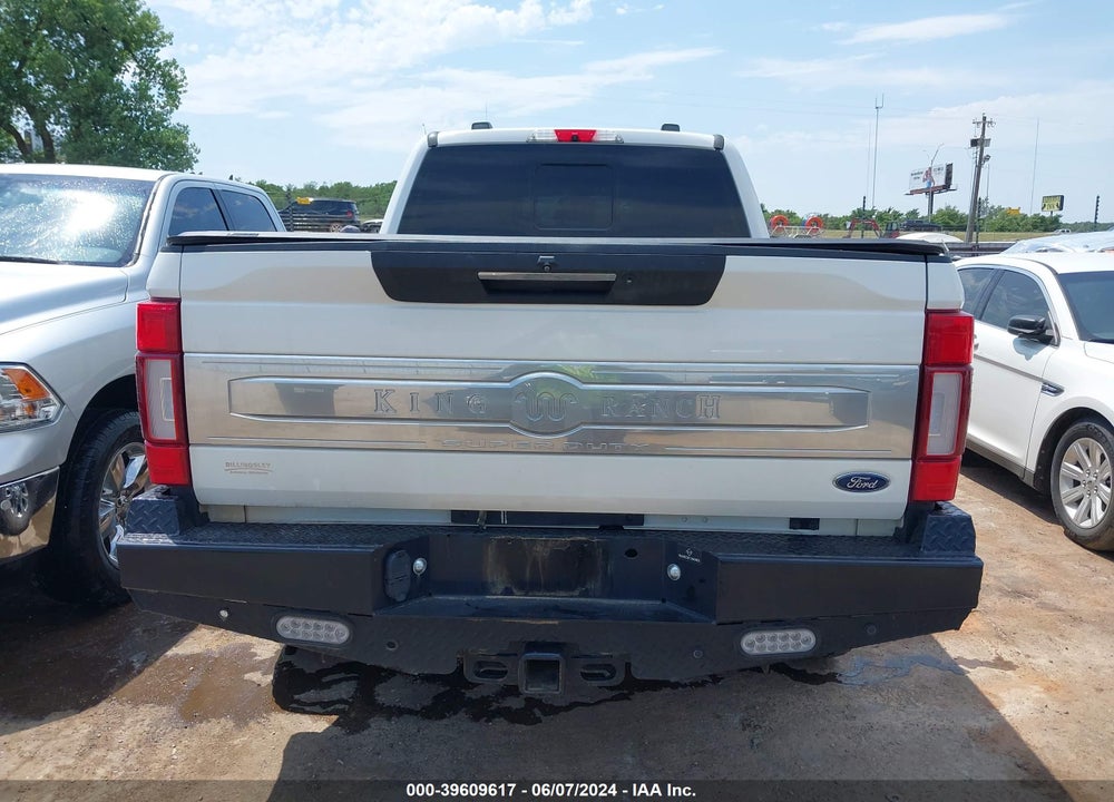 2022 FORD F-250 KING RANCH VIN: 1FT8W2BT9NEC44745