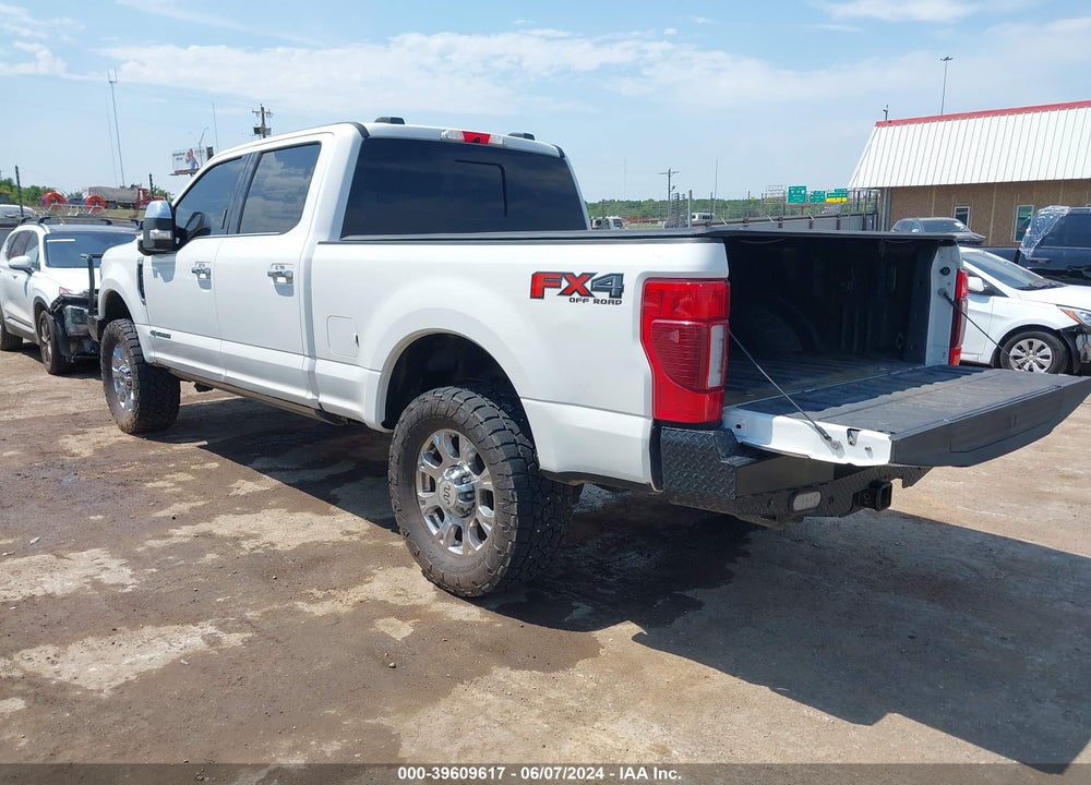 2022 FORD F-250 KING RANCH VIN: 1FT8W2BT9NEC44745
