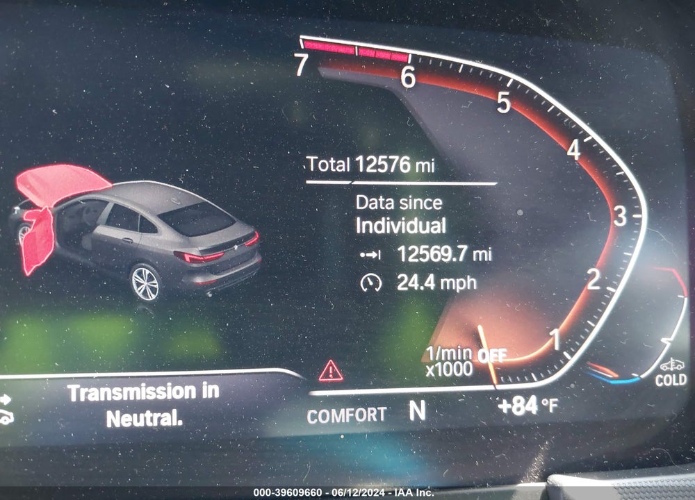2023 BMW 228 GRAN COUPE VIN: WBA53AK01P7M17612
