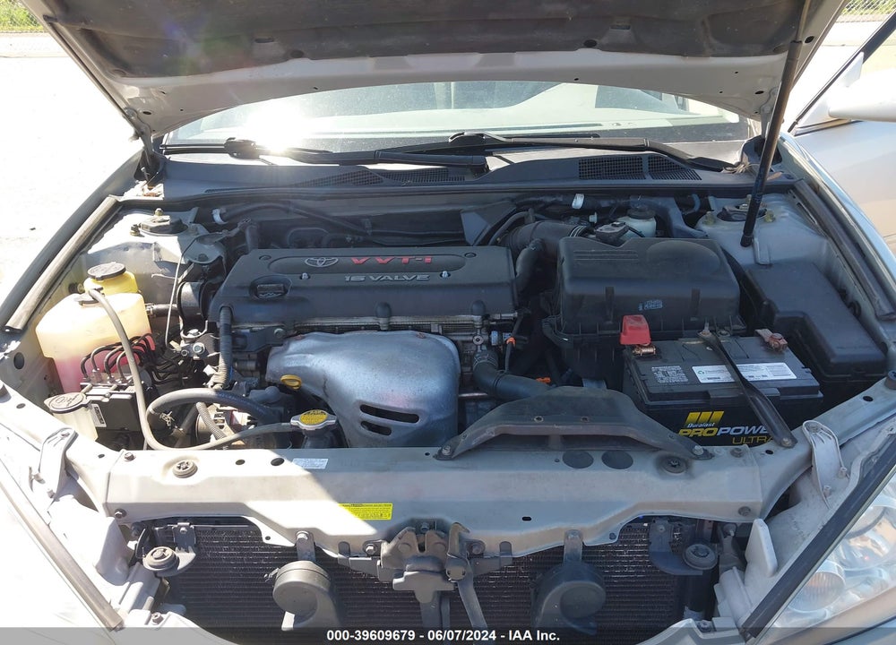 2005 TOYOTA CAMRY LE VIN: 4T1BE32K55U571019