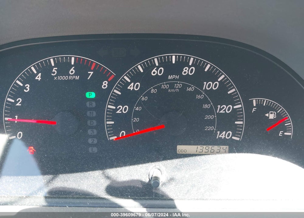 2005 TOYOTA CAMRY LE VIN: 4T1BE32K55U571019