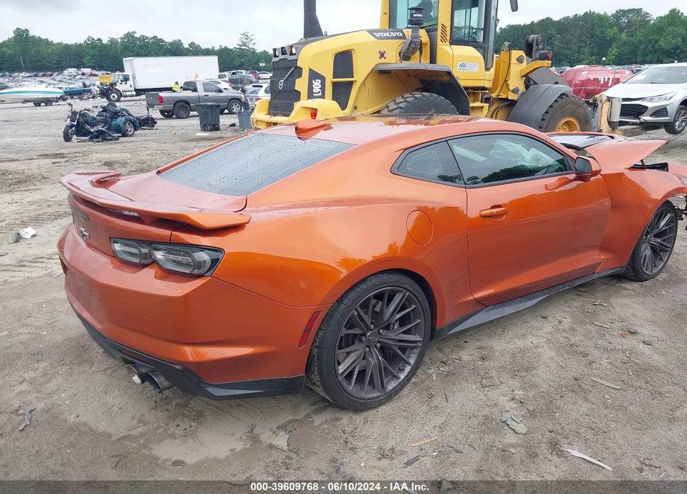 2022 CHEVROLET CAMARO RWD ZL1 VIN: 1G1FK1R62N0130878
