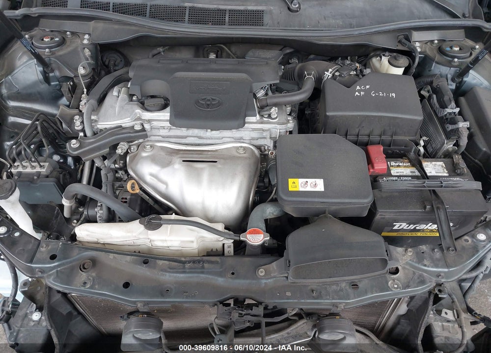 2016 TOYOTA CAMRY SE VIN: 4T1BF1FK6GU262268