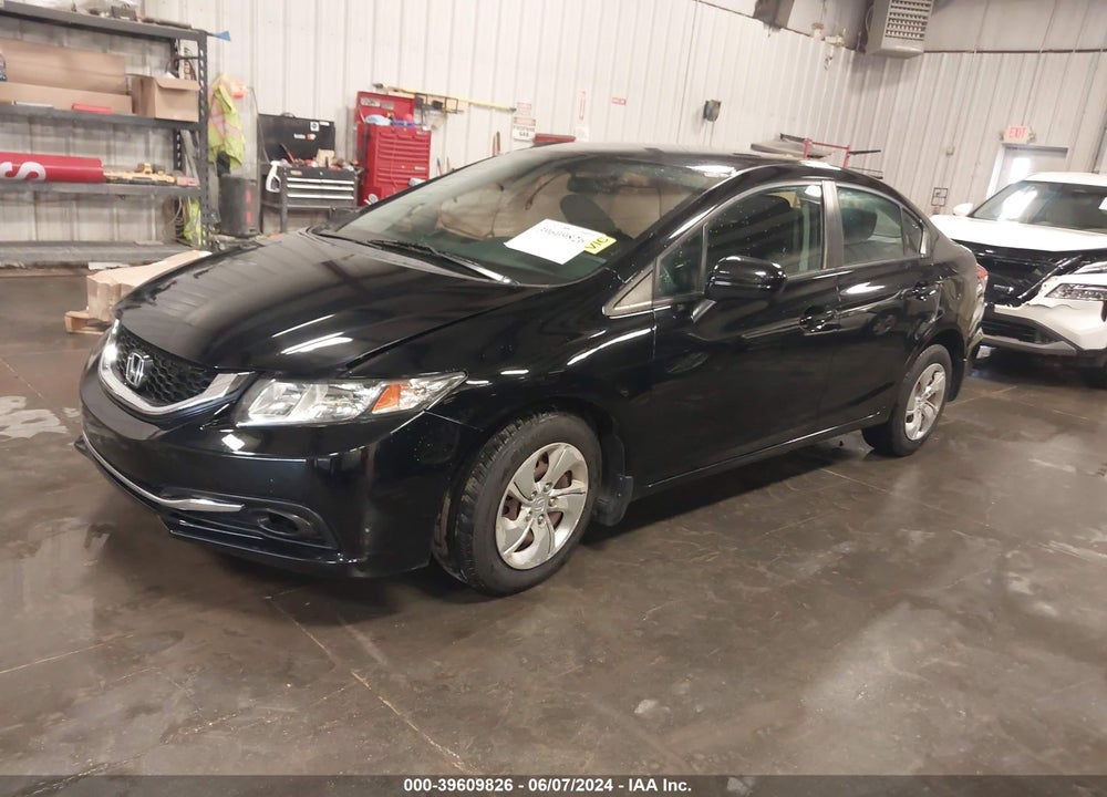 2015 HONDA CIVIC LX VIN: 19XFB2F53FE035828