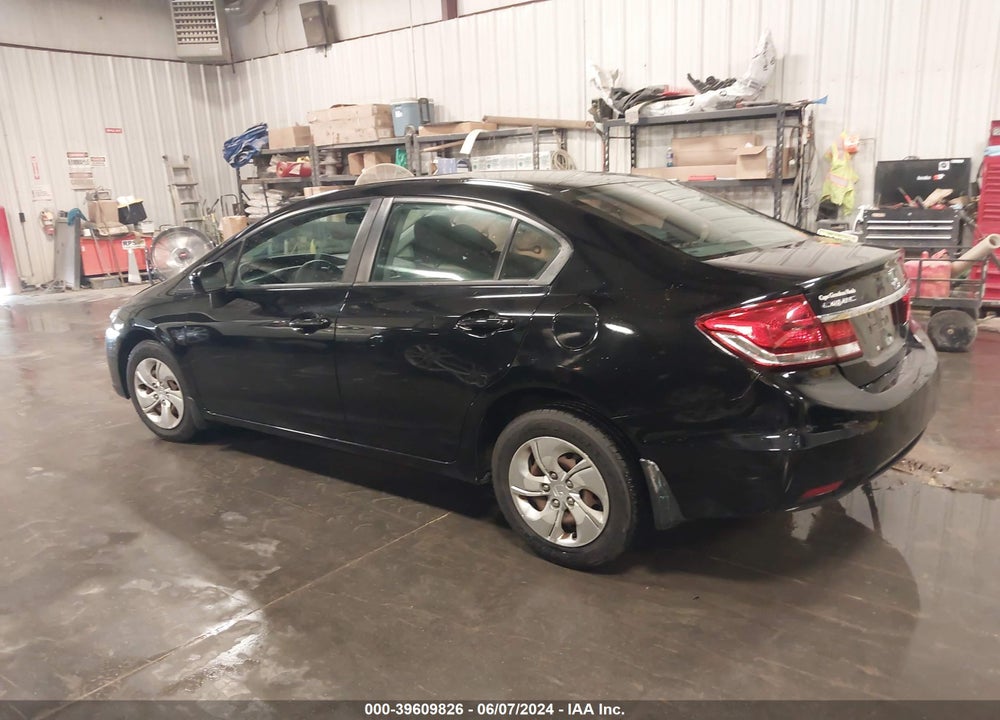 2015 HONDA CIVIC LX VIN: 19XFB2F53FE035828