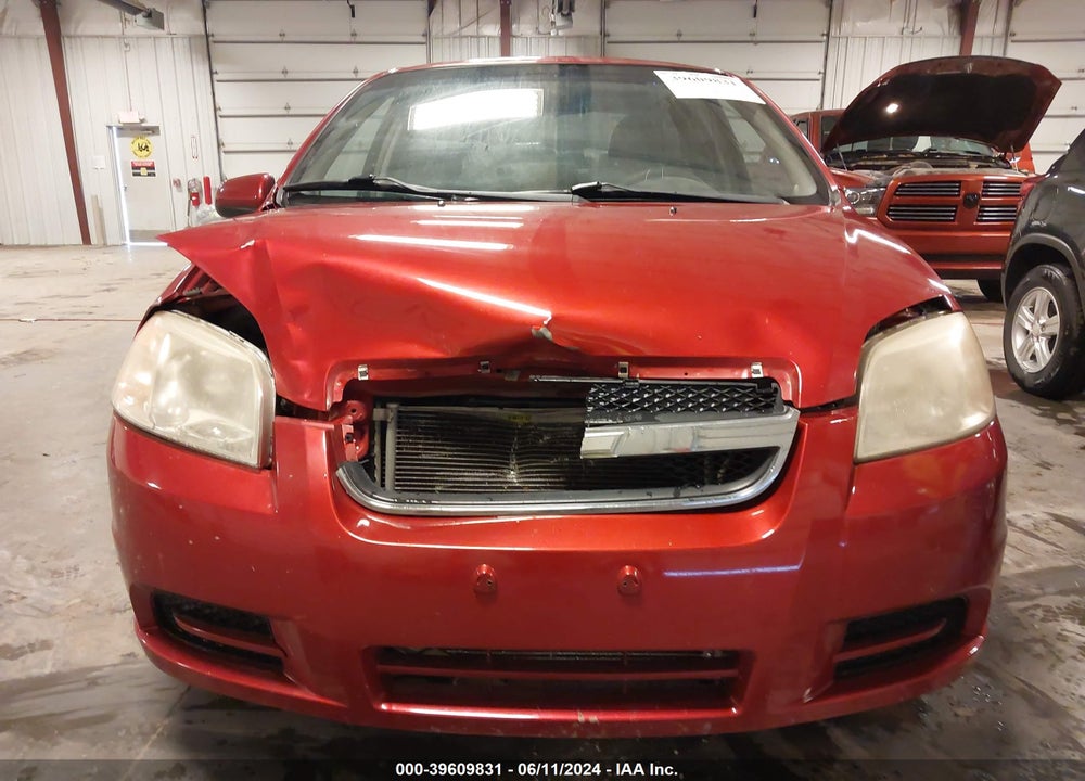 2009 CHEVROLET AVEO LT VIN: KL1TD56E79B399600