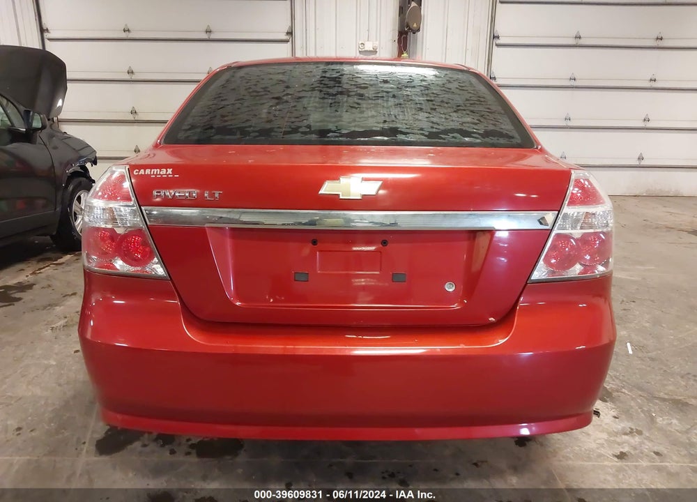 2009 CHEVROLET AVEO LT VIN: KL1TD56E79B399600