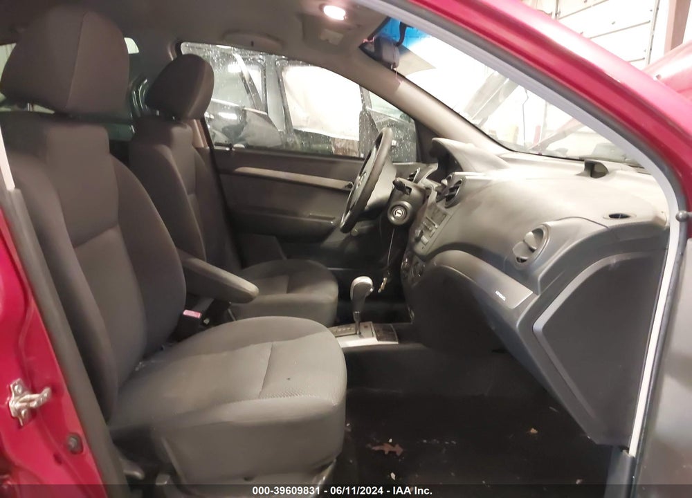 2009 CHEVROLET AVEO LT VIN: KL1TD56E79B399600