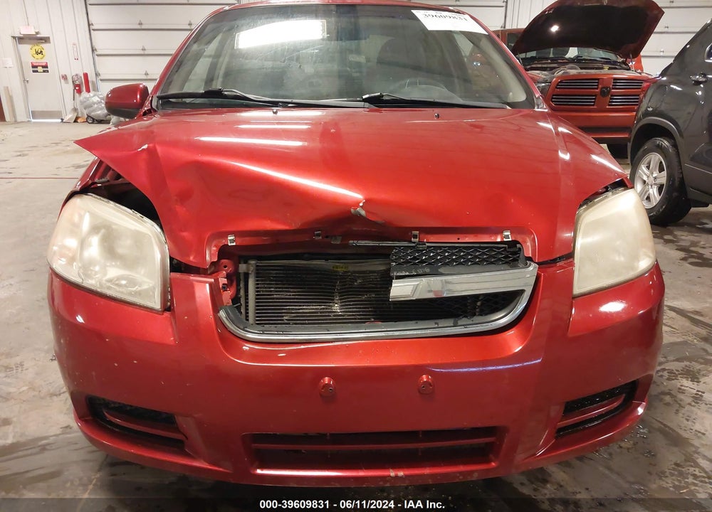2009 CHEVROLET AVEO LT VIN: KL1TD56E79B399600