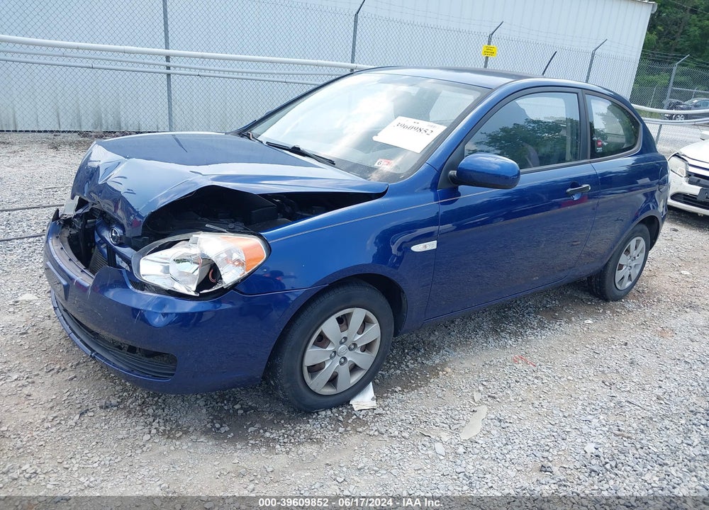2010 HYUNDAI ACCENT GS VIN: KMHCM3AC8AU157583