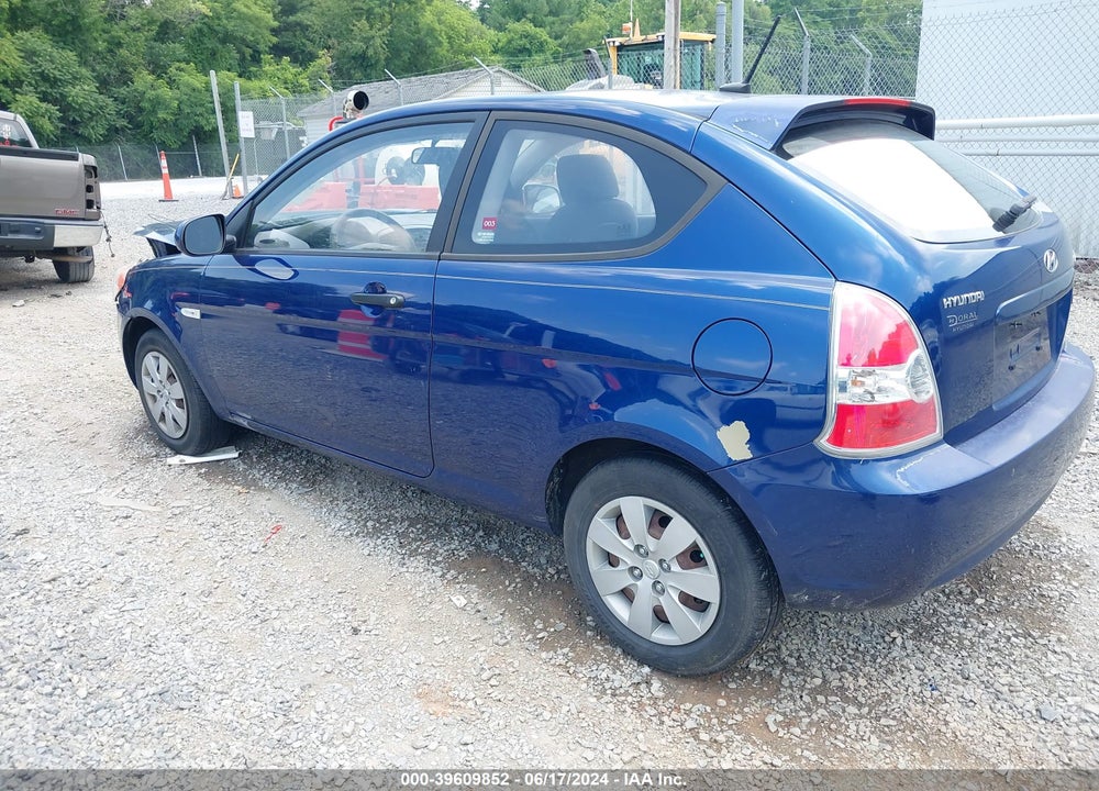 2010 HYUNDAI ACCENT GS VIN: KMHCM3AC8AU157583