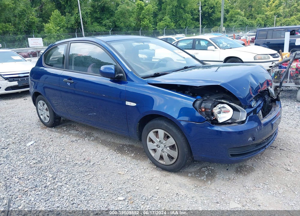 2010 HYUNDAI ACCENT GS VIN: KMHCM3AC8AU157583