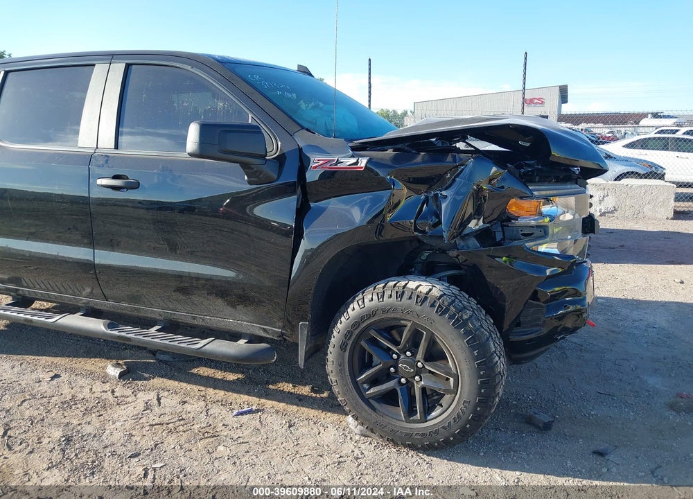 2020 CHEVROLET SILVERADO 1500 4WD  SHORT BED CUSTOM TRAIL BOSS/4WD  STANDARD BED CUSTOM TRAIL BOSS VIN: 1GCPYCEF3LZ221078