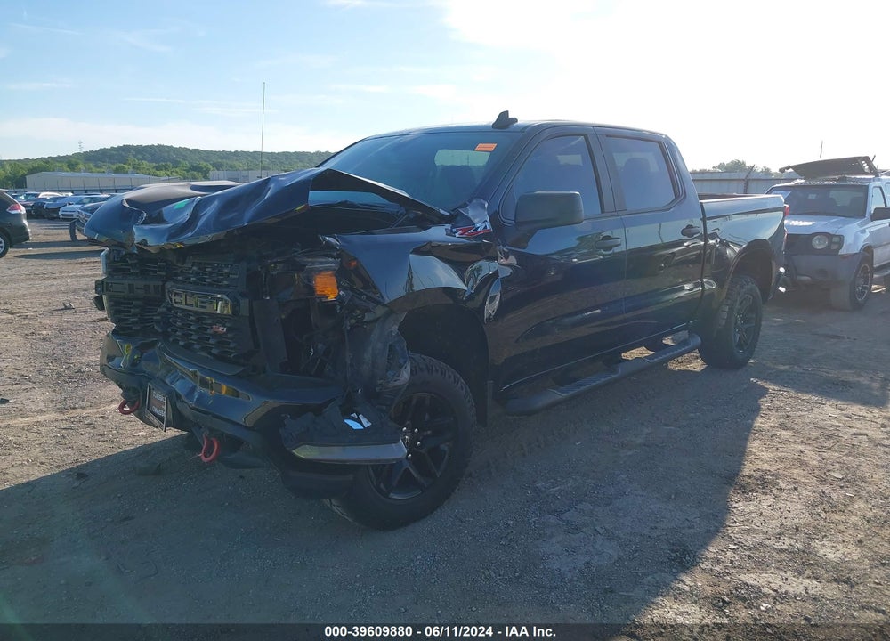 2020 CHEVROLET SILVERADO 1500 4WD  SHORT BED CUSTOM TRAIL BOSS/4WD  STANDARD BED CUSTOM TRAIL BOSS VIN: 1GCPYCEF3LZ221078