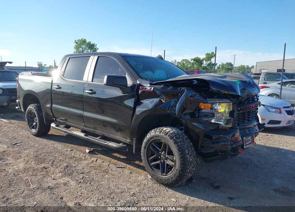 2020 CHEVROLET SILVERADO 1500 4WD  SHORT BED CUSTOM TRAIL BOSS/4WD  STANDARD BED CUSTOM TRAIL BOSS VIN: 1GCPYCEF3LZ221078