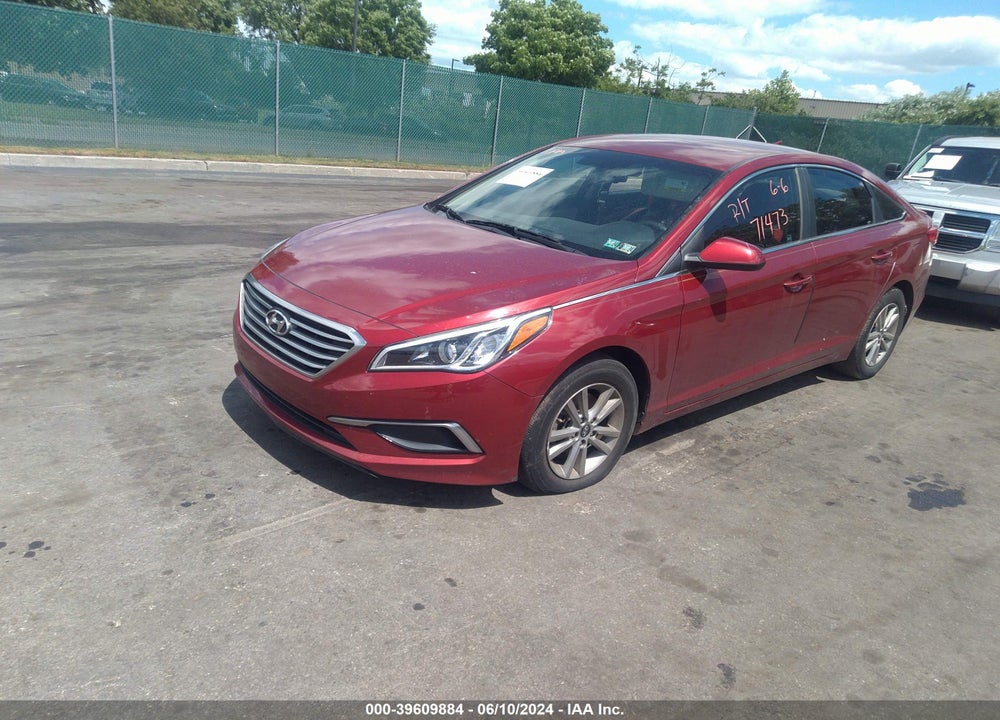 2016 HYUNDAI SONATA SE VIN: 5NPE24AF8GH339967