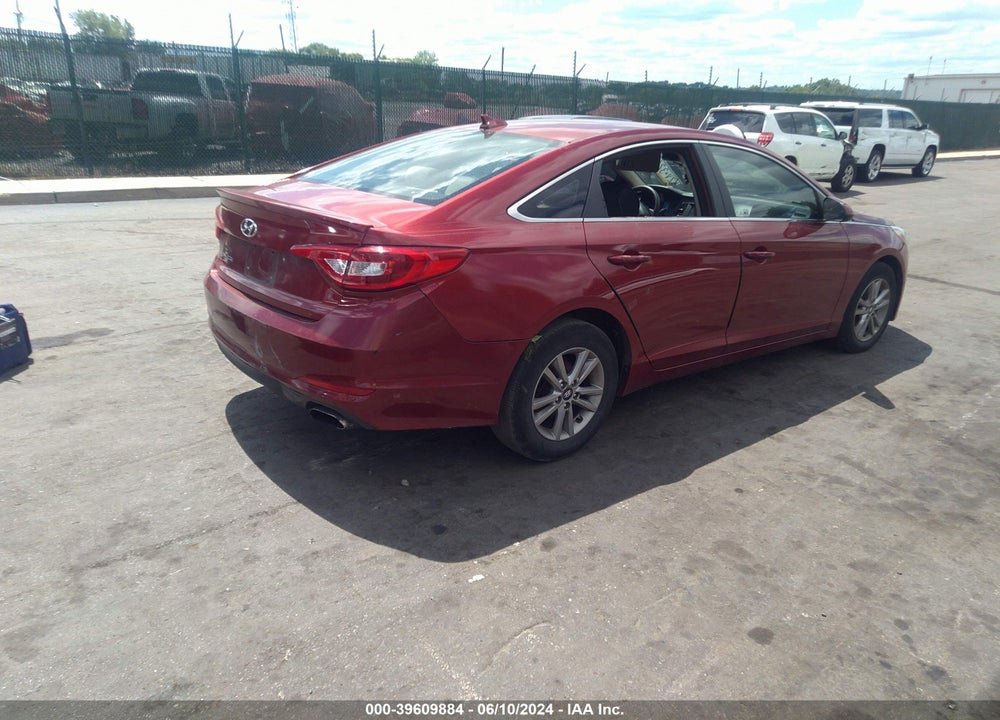 2016 HYUNDAI SONATA SE VIN: 5NPE24AF8GH339967