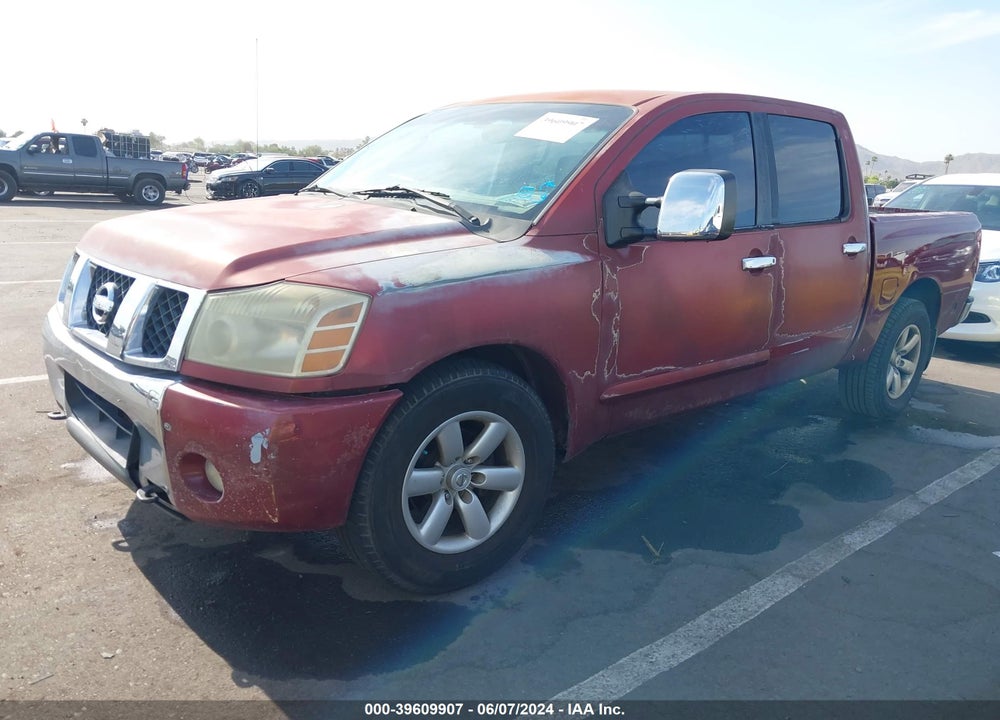 2004 NISSAN TITAN SE VIN: 1N6AA07A14N554637