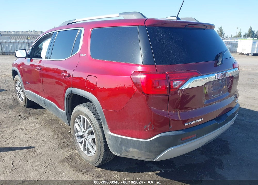 2018 GMC ACADIA SLE-2 VIN: 1GKKNSLA4JZ206501