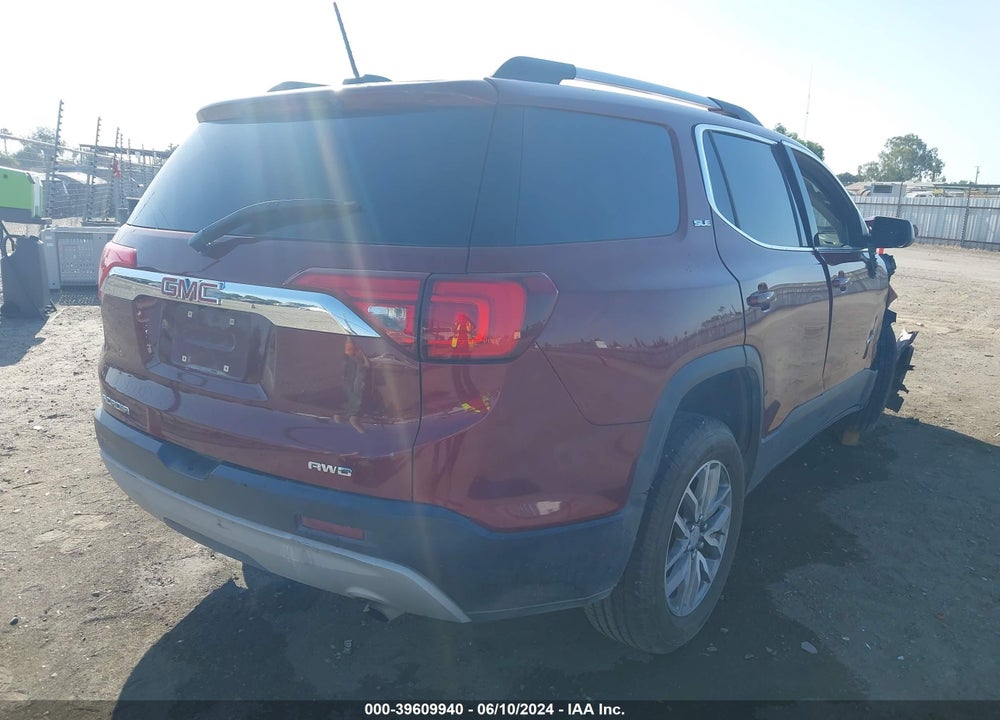 2018 GMC ACADIA SLE-2 VIN: 1GKKNSLA4JZ206501