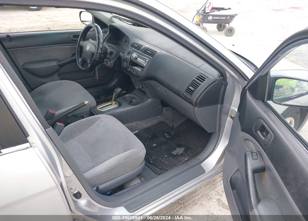2001 HONDA CIVIC LX VIN: 2HGES16521H619982