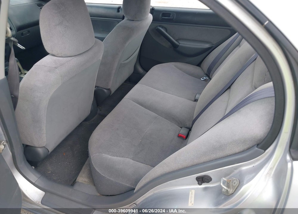2001 HONDA CIVIC LX VIN: 2HGES16521H619982