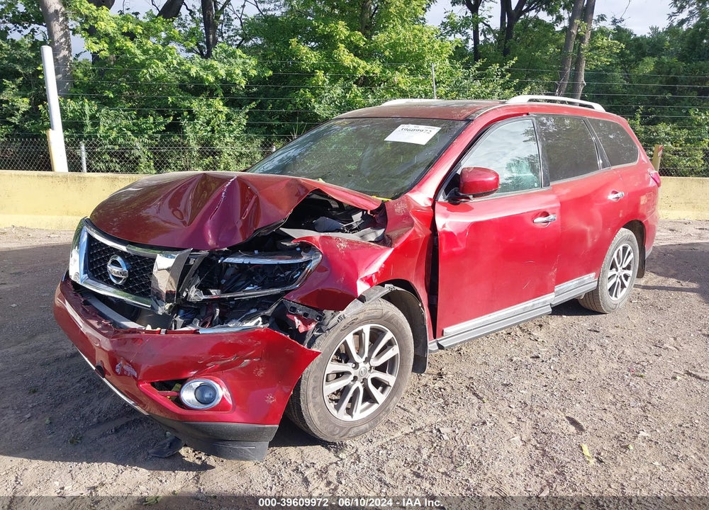 2014 NISSAN PATHFINDER SL VIN: 5N1AR2MM6EC604141