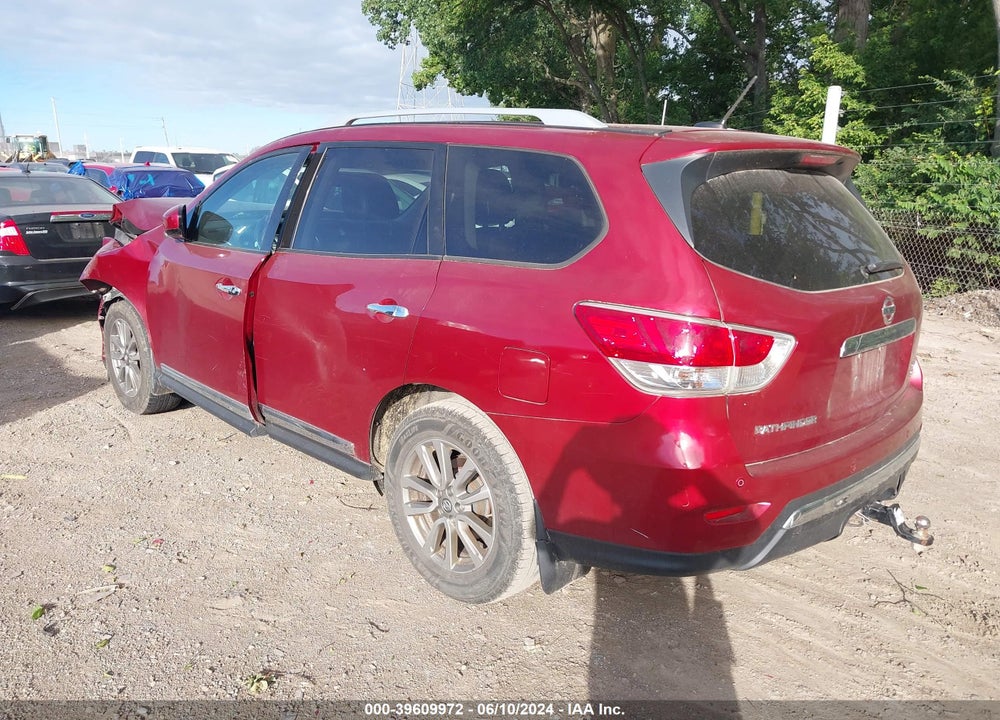 2014 NISSAN PATHFINDER SL VIN: 5N1AR2MM6EC604141