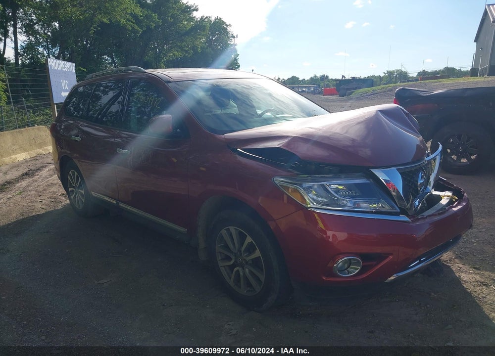 2014 NISSAN PATHFINDER SL VIN: 5N1AR2MM6EC604141