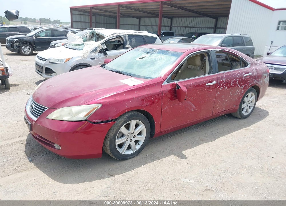 2009 LEXUS ES 350 VIN: JTHBJ46G192321496