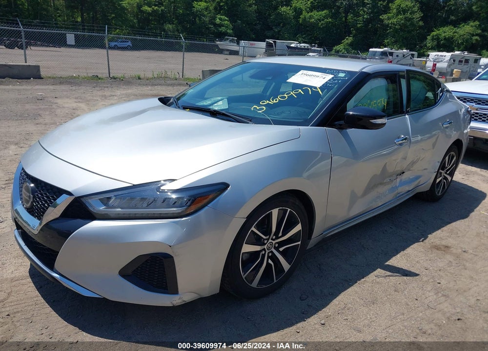 2021 NISSAN MAXIMA SV XTRONIC CVT VIN: 1N4AA6CV3MC512017