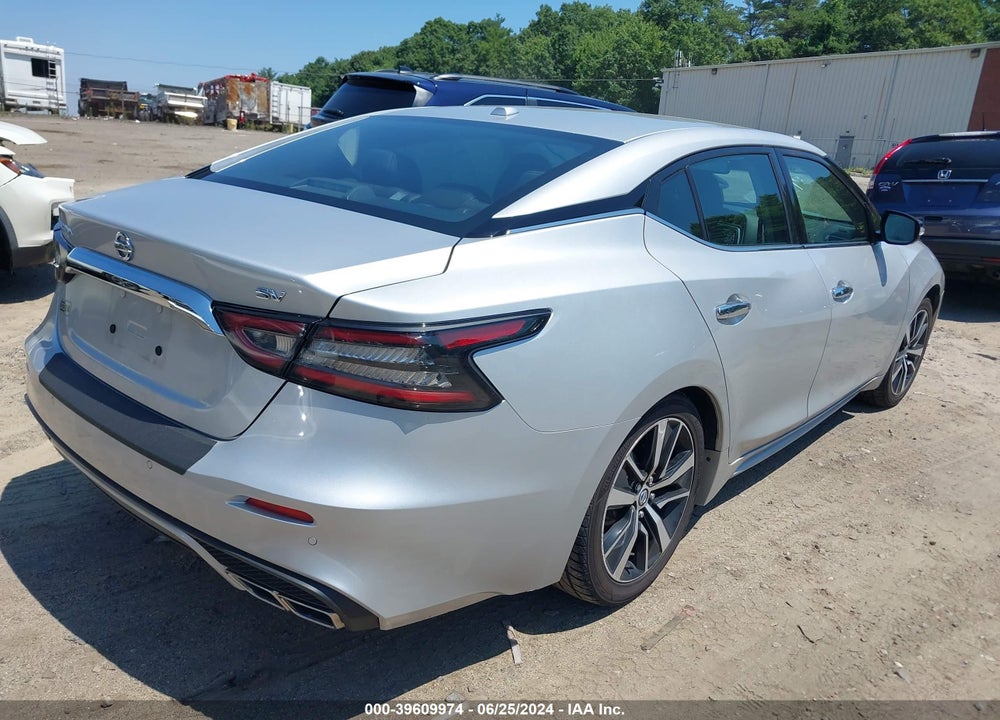 2021 NISSAN MAXIMA SV XTRONIC CVT VIN: 1N4AA6CV3MC512017