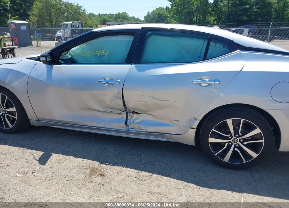 2021 NISSAN MAXIMA SV XTRONIC CVT VIN: 1N4AA6CV3MC512017