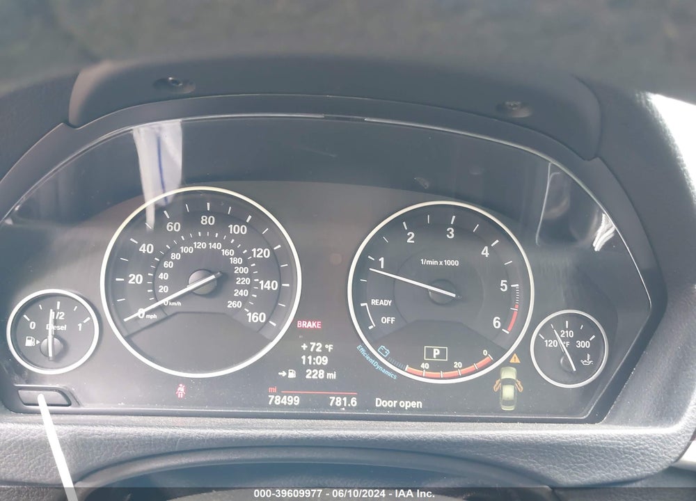 2014 BMW 328D VIN: WBA3D3C57EK156300