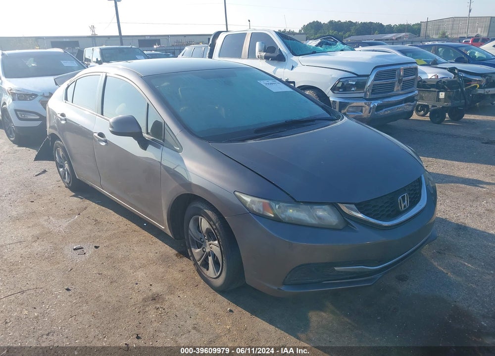 2013 HONDA CIVIC LX VIN: 19XFB2F56DE024321