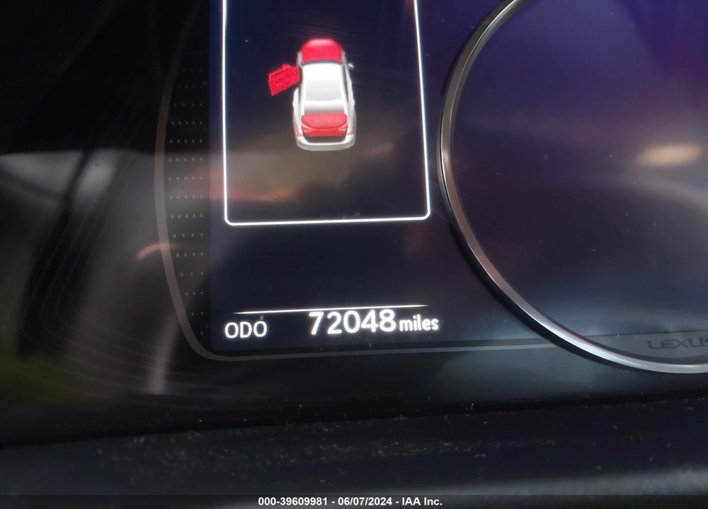 2020 LEXUS ES 300H VIN: 58AC21B14LU009157
