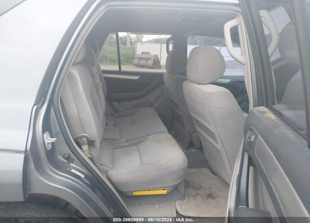 2004 TOYOTA 4RUNNER SR5 V8 VIN: JTEBT14R840040648