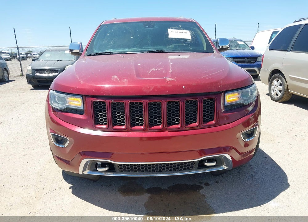 2014 JEEP GRAND CHEROKEE OVERLAND VIN: 1C4RJFCT9EC216450