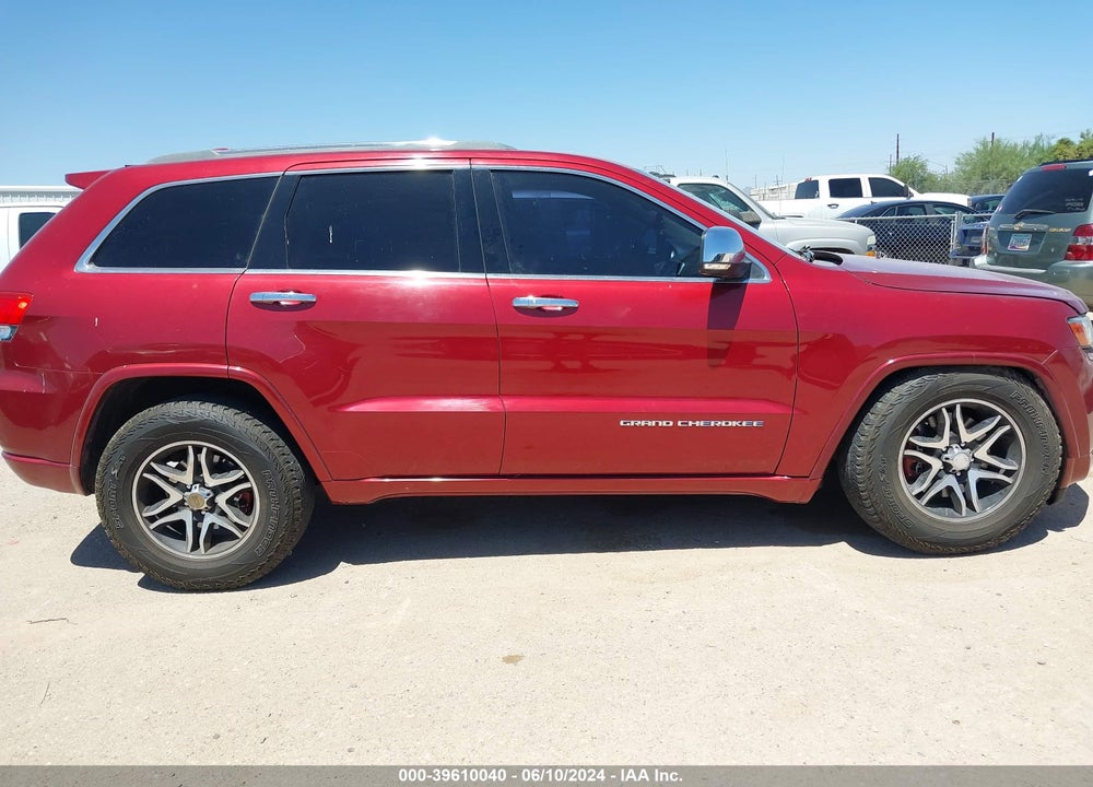 2014 JEEP GRAND CHEROKEE OVERLAND VIN: 1C4RJFCT9EC216450