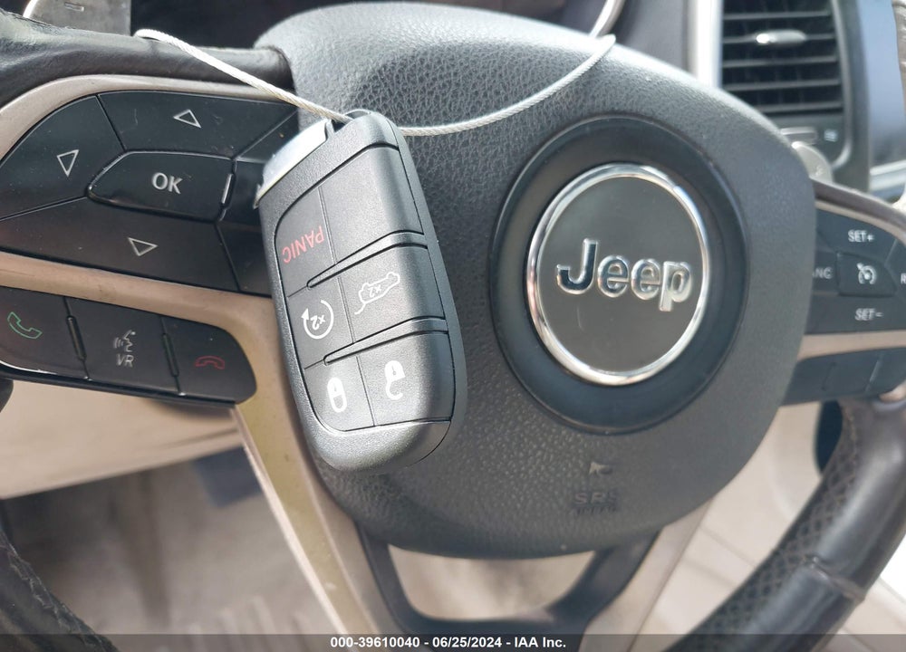 2014 JEEP GRAND CHEROKEE OVERLAND VIN: 1C4RJFCT9EC216450