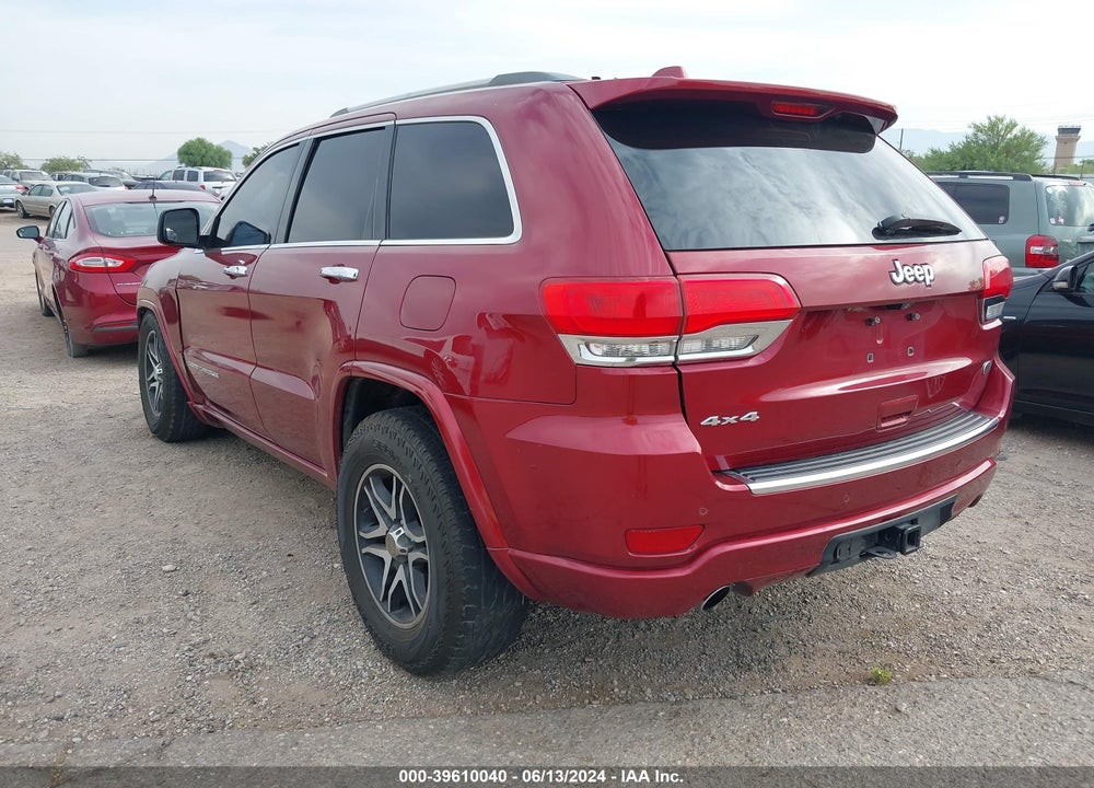 2014 JEEP GRAND CHEROKEE OVERLAND VIN: 1C4RJFCT9EC216450
