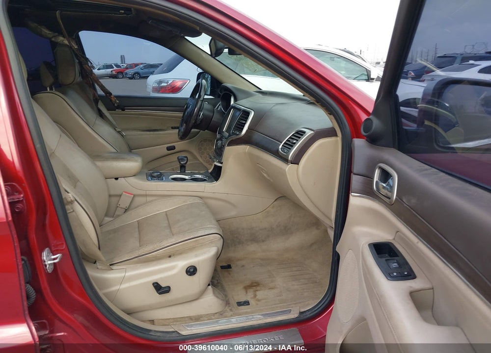 2014 JEEP GRAND CHEROKEE OVERLAND VIN: 1C4RJFCT9EC216450