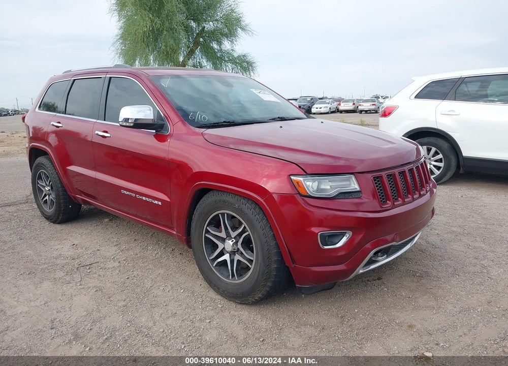 2014 JEEP GRAND CHEROKEE OVERLAND VIN: 1C4RJFCT9EC216450