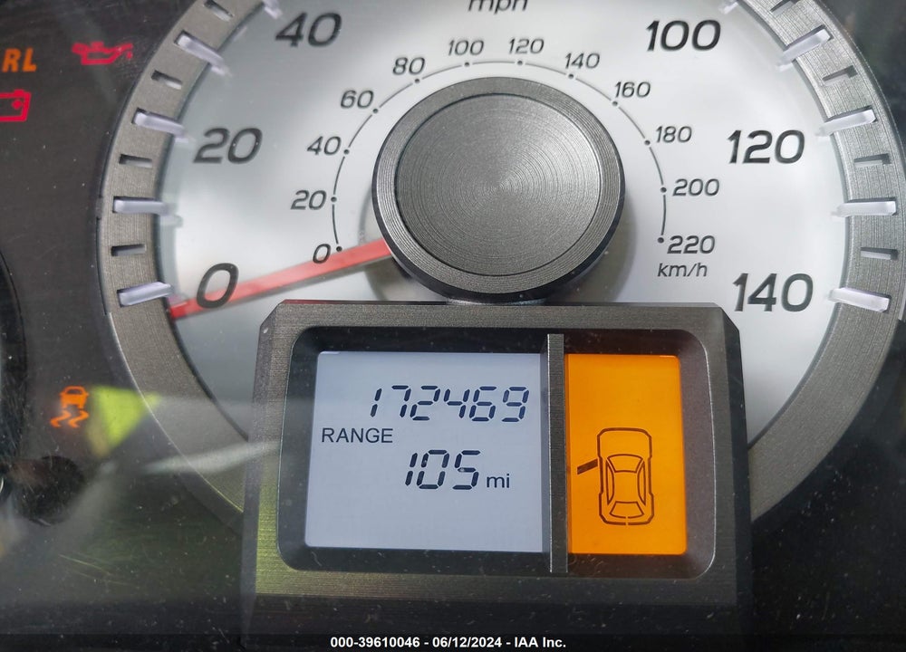 2012 HONDA PILOT LX VIN: 5FNYF4H24CB013256