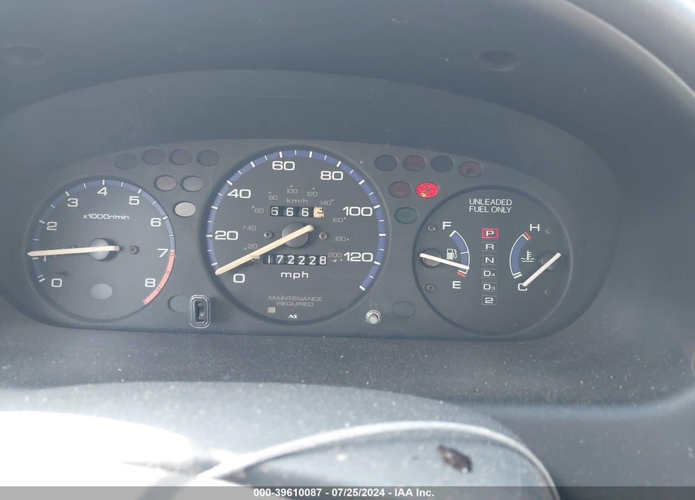 1998 HONDA CIVIC EX VIN: 1HGEJ8240WL042808